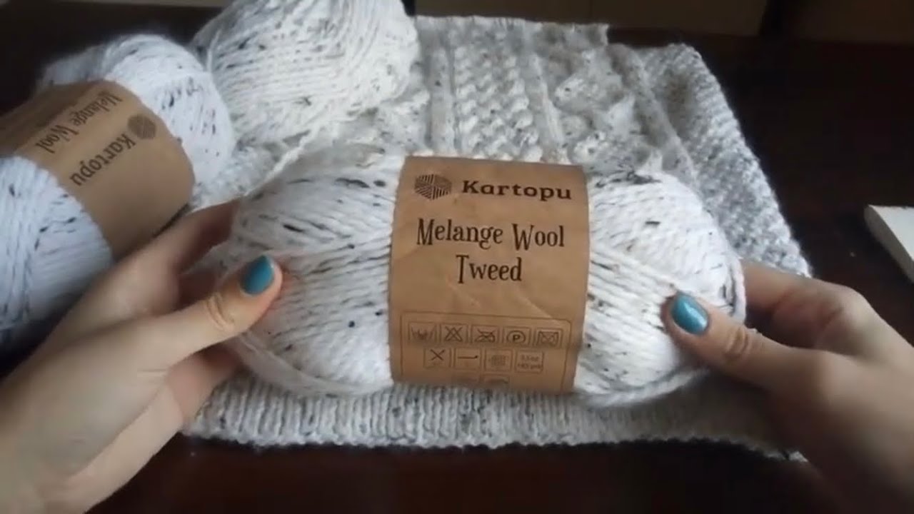 Обзор турецкий пряжи Kartopu Melange Wool Tweed