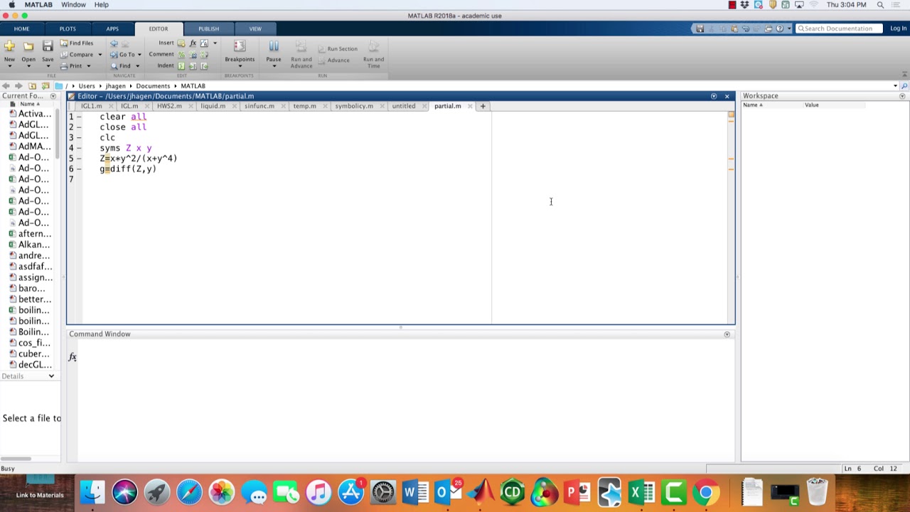 Symbolic Math in MATLAB: substituting into multi-variable functions and decimal approximations