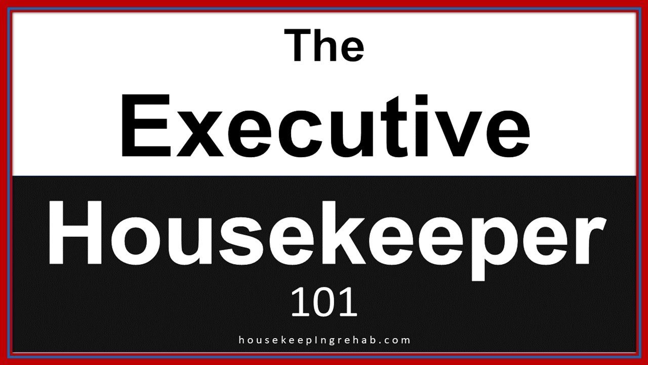 Housekeeping Training -  How to Measure Productivity