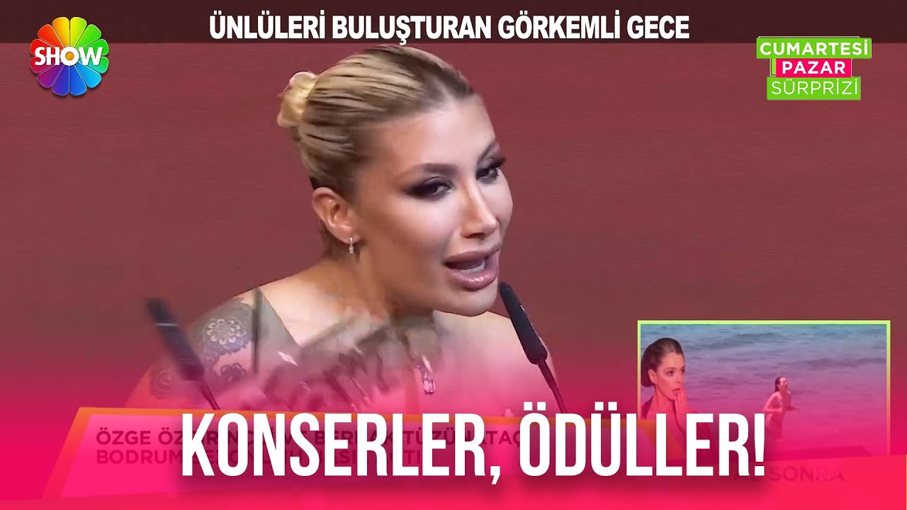 2023 Power Müzik Ödüllerinde ünlüler ödüllerini aldı!