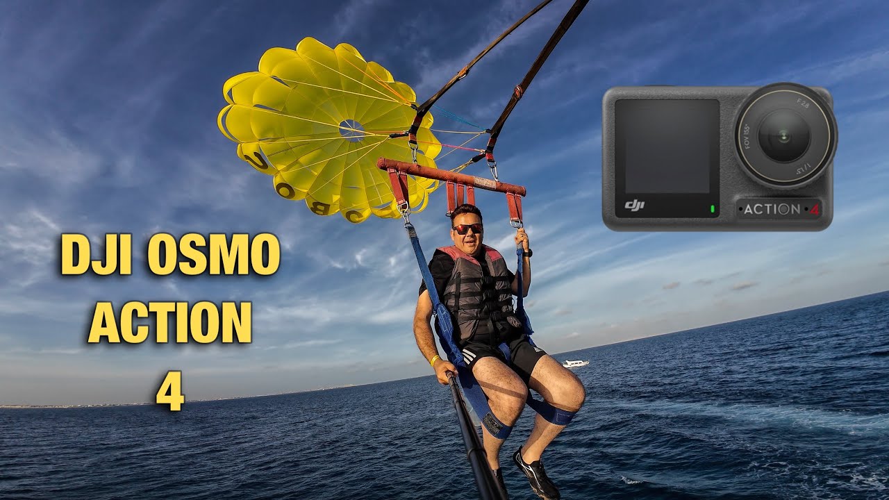 الكاميرا الجديدة كليا | Dji Osmo Action 4 #dji #osmoaction #actioncamera