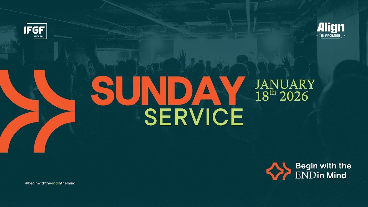 SUNDAY SERVICE IFGF KUTA BALI 18 JANUARY 2026 - Ps. Vaico Mamola