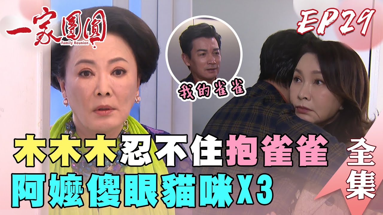 一家團圓 第29集 Family Reunion EP29 木林忍不住抱雀雀 阿嬤傻眼貓咪｜完整版｜【iOiO超口感蒟蒻】
