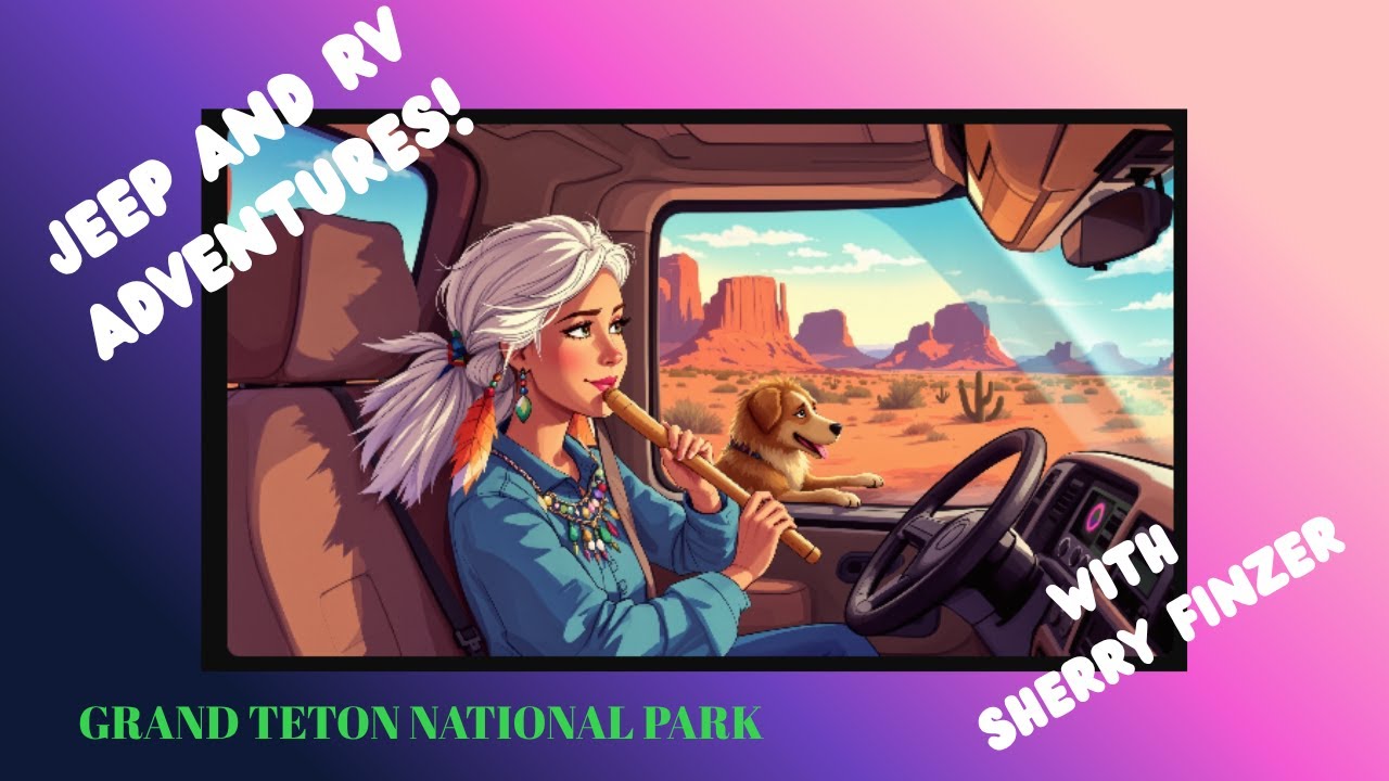 My RV Trip to National Parks | Grand Teton National Park, WY | Sherry Finzer