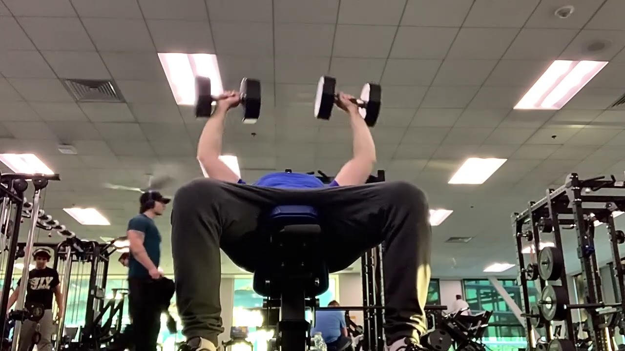 Push Day Workout/Incline Dumbbell Press