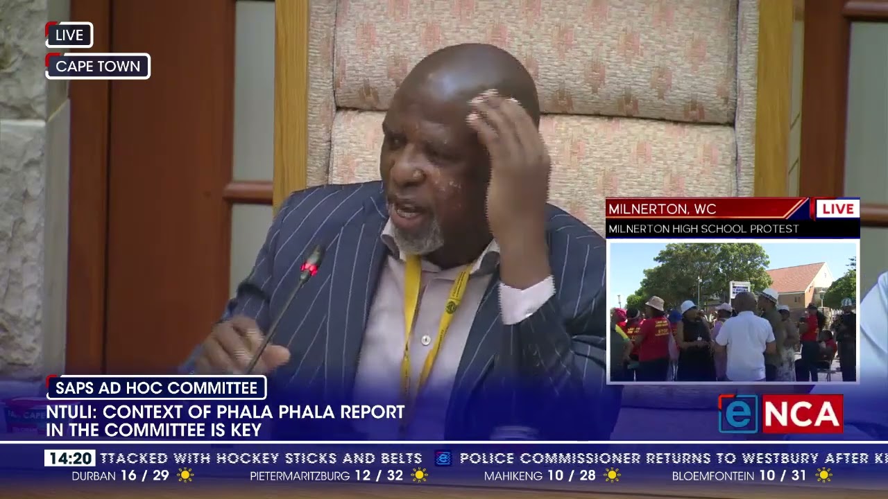 EFF's Julius Malema and MKP's Sibonelo Nomvalo clash in Parliament