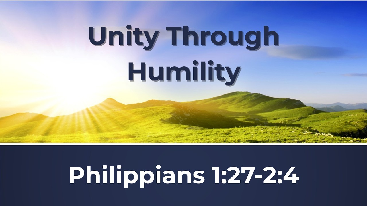 Unity Through Humility