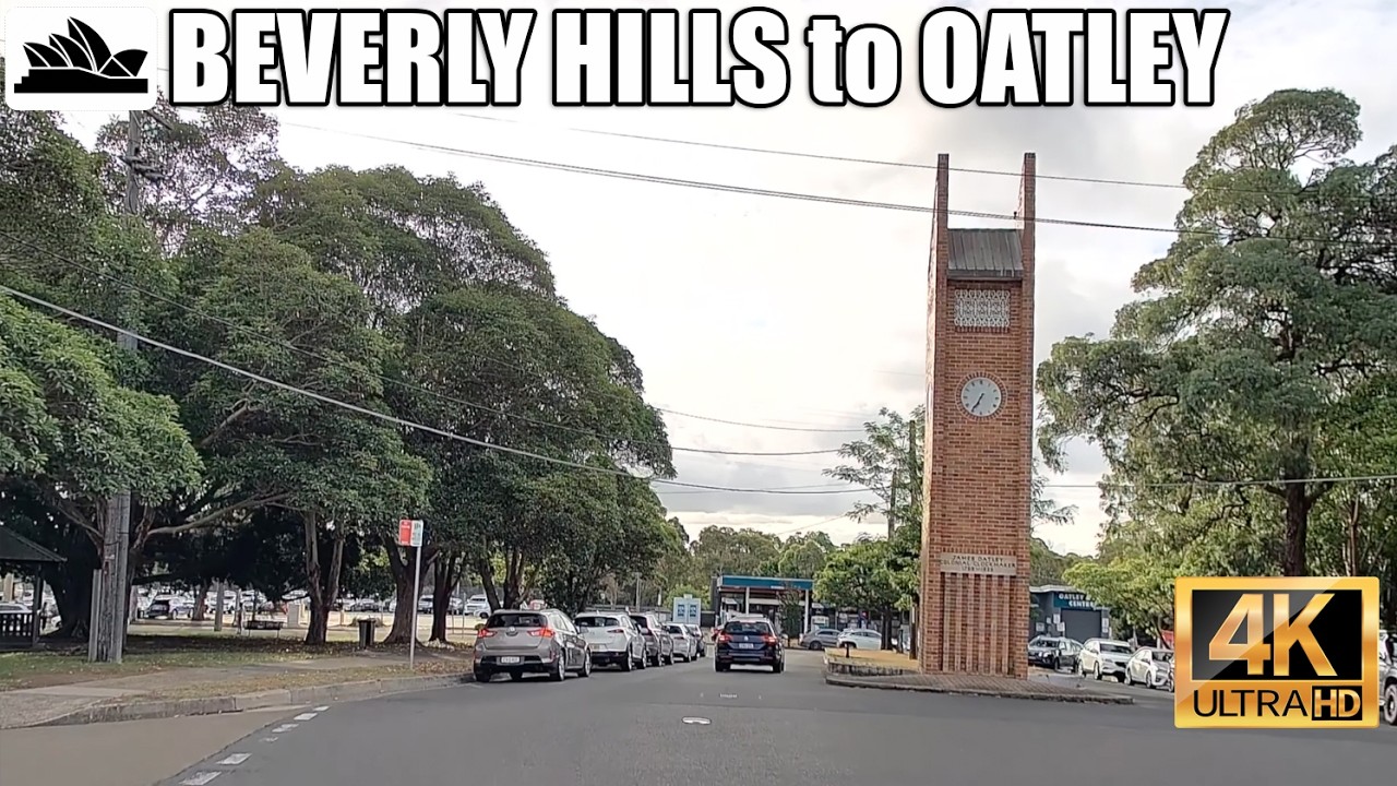 4K Sydney drive: Beverly Hills to Oatley