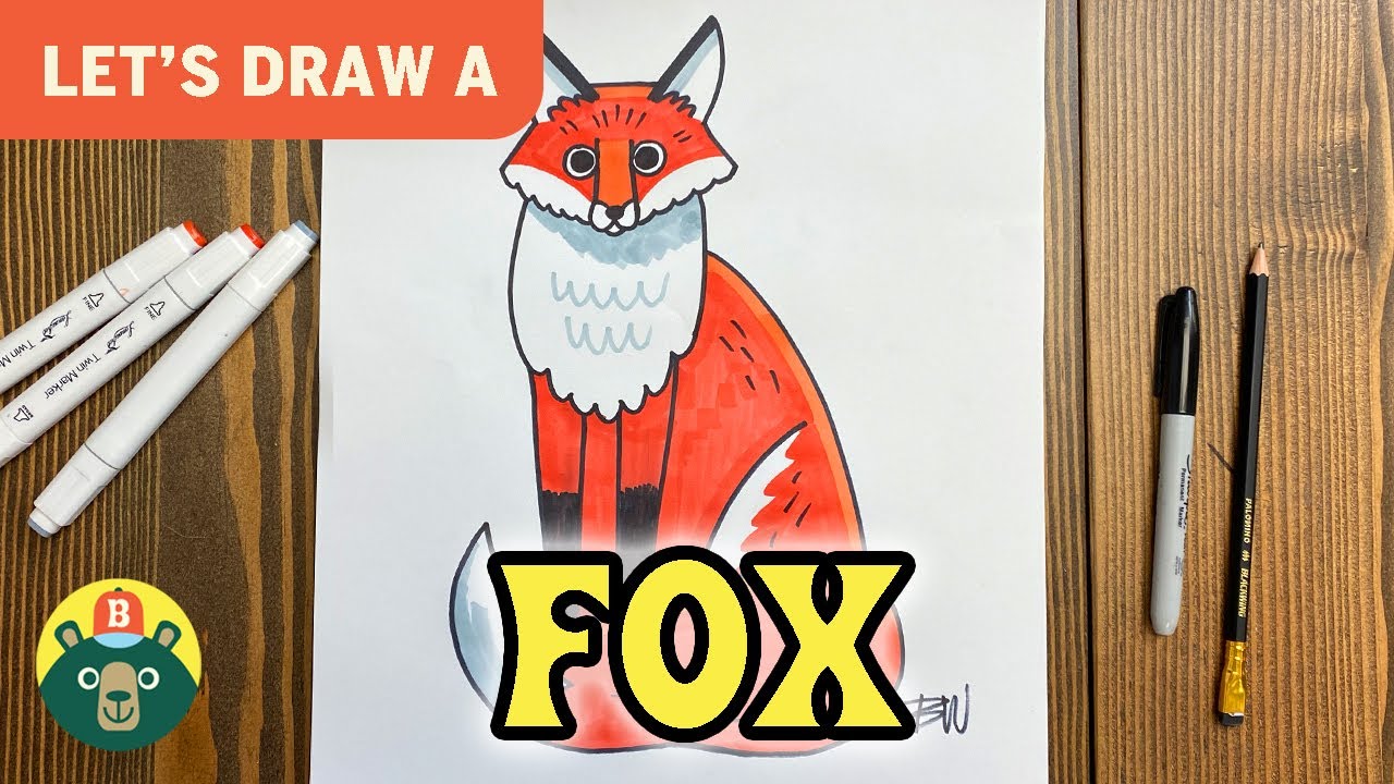 How to Draw a FOX! - [Episode 36]