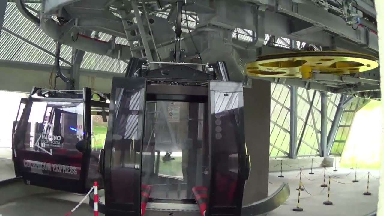 Discesa integrale cabinovia Leitner 