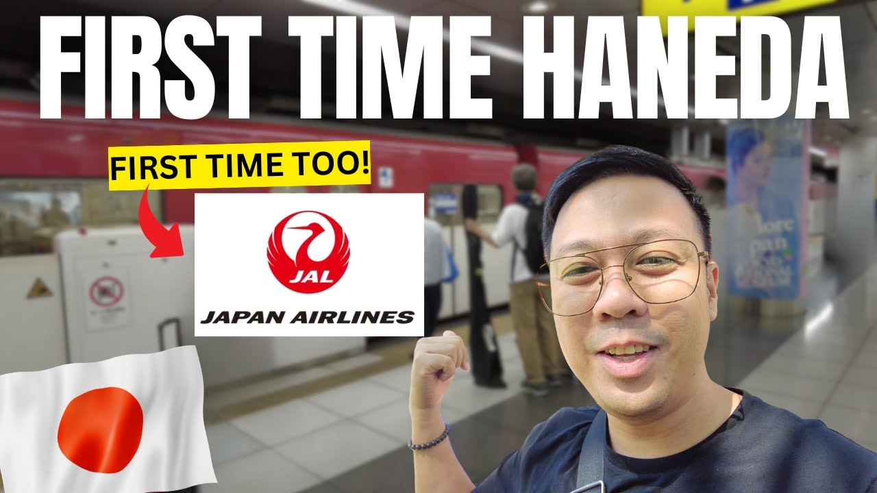 FIRST TIME in JAPAN ✈️🇯🇵 | Manila to Haneda via JAL + Airport Arrival Guide 2025