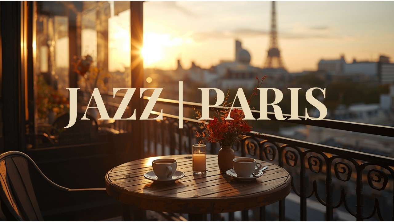 Evening Jazz in Paris – Smooth Café Lounge Music.