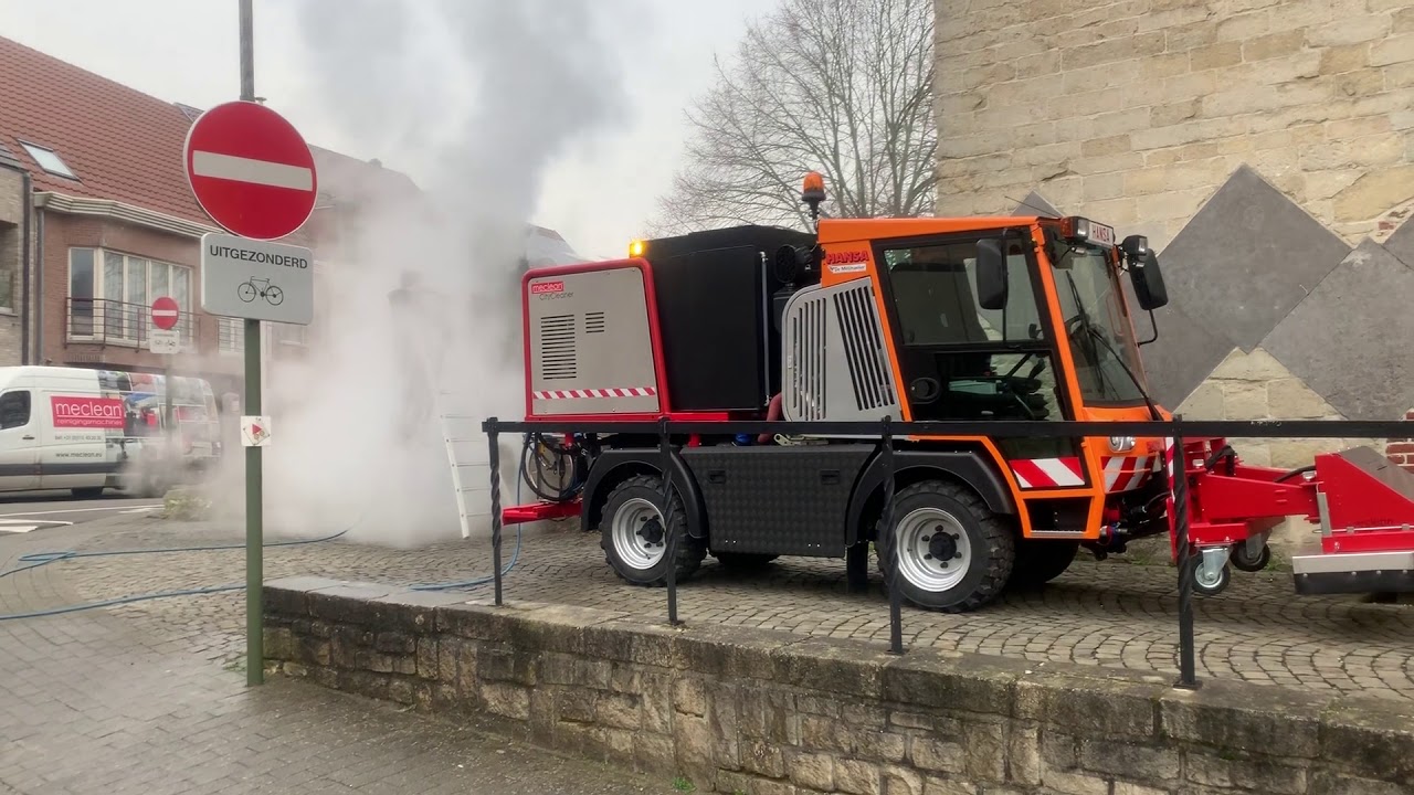 Meclean® CityCleaner - multifunctioneel & milieuvriendelijk stadsonderhoud
