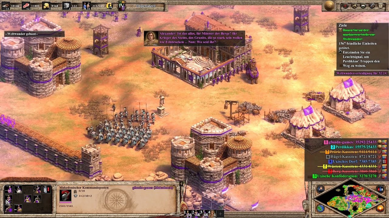 Denkmal der Makedonen - Let's Play AoE 2: Alexander M18: Zorn * Part 55
