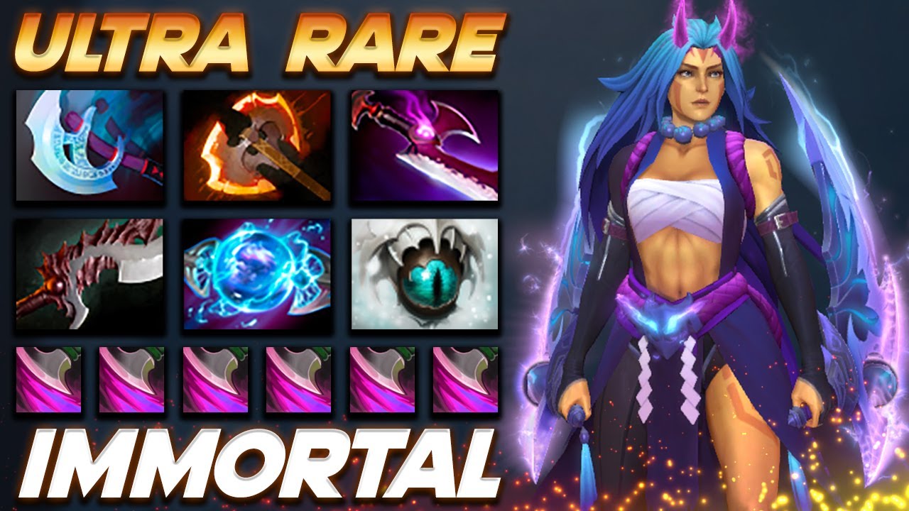 Anti-Mage Ultra Rare Set Action - Dota 2 Pro Gameplay [Watch & Learn]