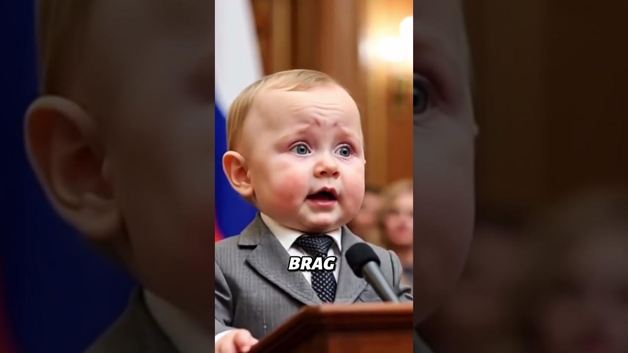 Donald Trump & Vladimir Putin: The Funniest Podcast Conversation Ever! #babypodcast #whatssofunny