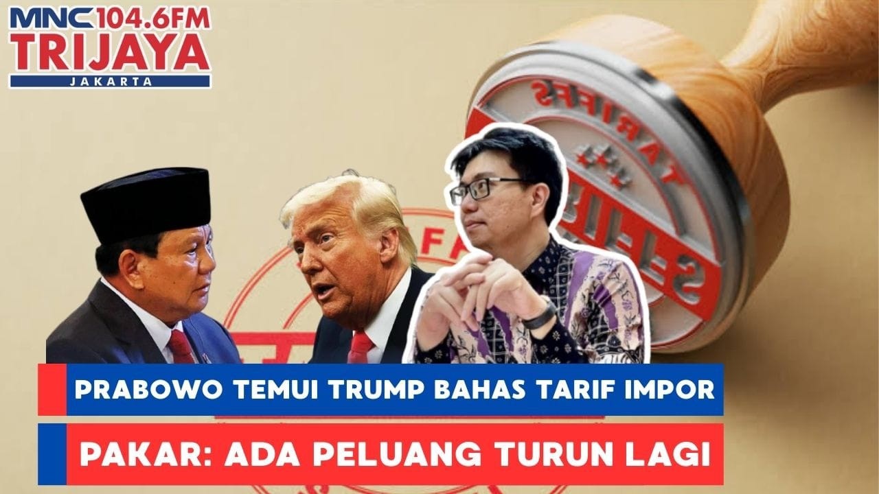 Prabowo Temui Trump Bahas Tarif Impor, Pakar: Ada Peluang Turun Lagi| THT Pagi