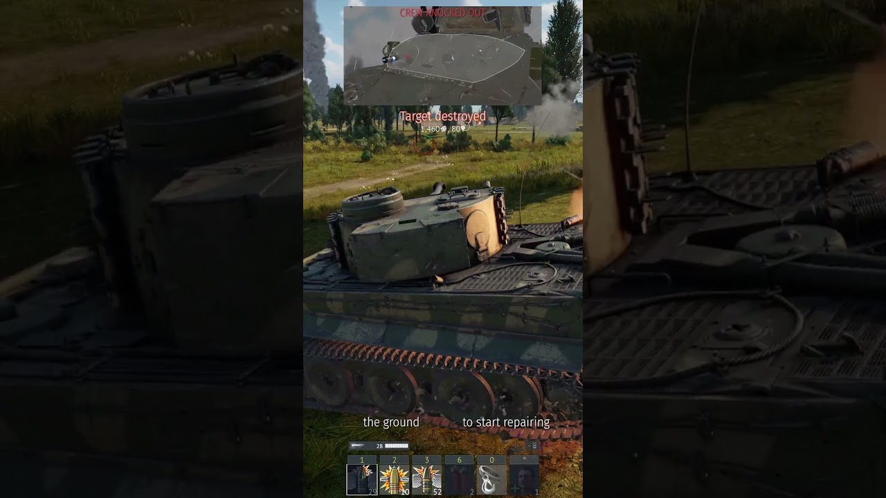 Tiger Strike: Precision at Full Speed 💪👊 #warthunder #gaming #gameplay