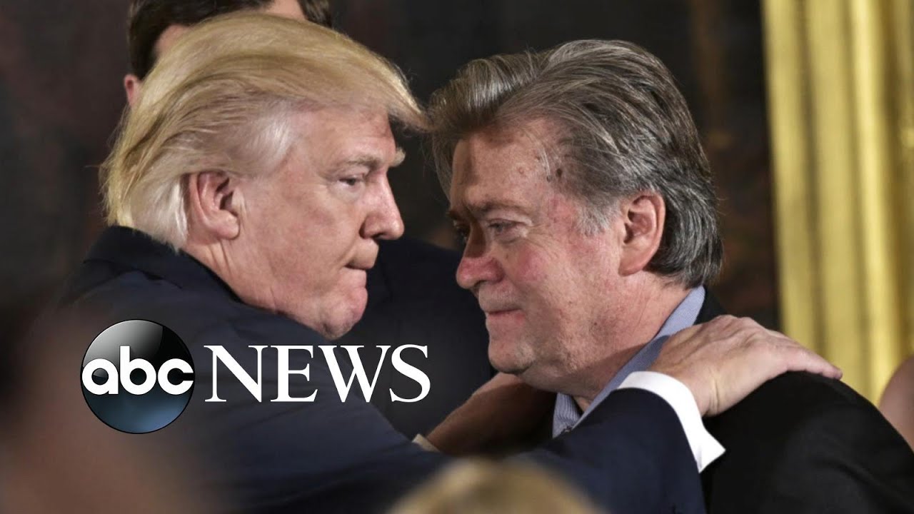 White House deals with fallout from Steve Bannon interview