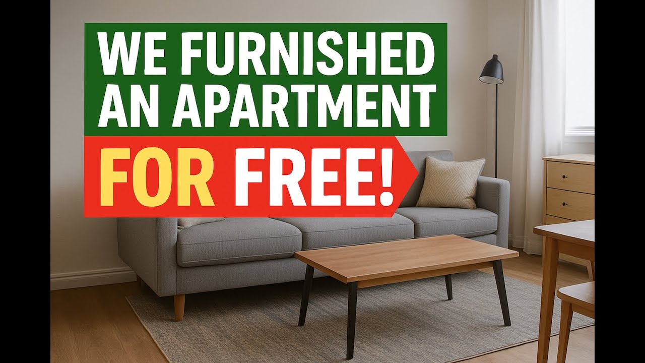 We Furnished an Apartment for $0! (Freecycle & Buy Nothing Challenge)