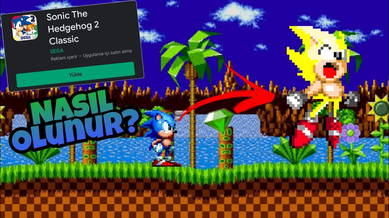 Sonic The Hedgehog 2 de Süper Sonic Olma Hilesi!