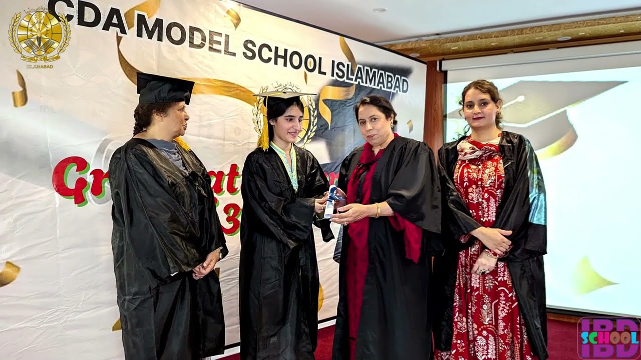 GRADUATION CEREMONY OF CDA MODEL SCHOOL