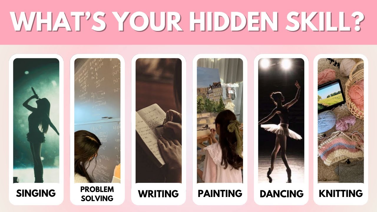 What's Your HIDDEN SKILL? | Aesthetic Personality Quiz
