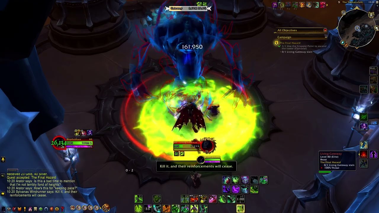 WoW War Within - Задание 11.2.7: Последняя опасность