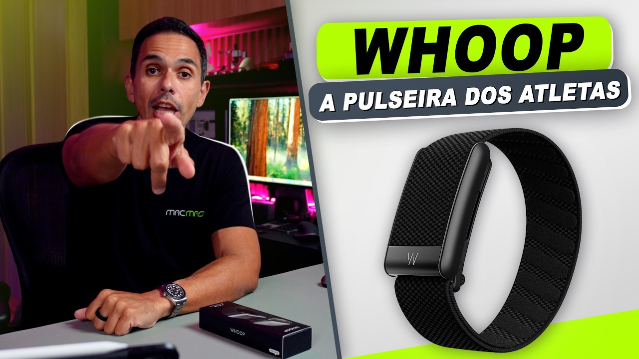 Vale a Pena? Unboxing da Whoop. A Pulseira que os Atletas Usam #macmasi #whoop