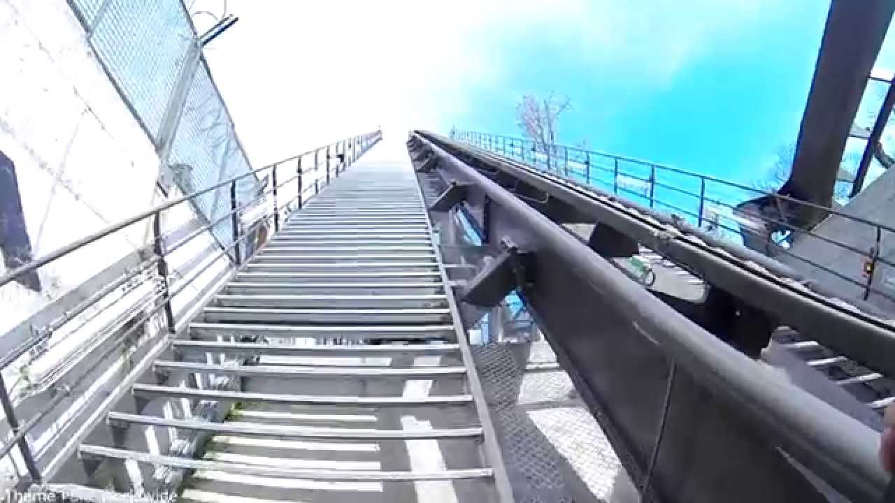 Raptor Front Row On Ride POV - Gardaland