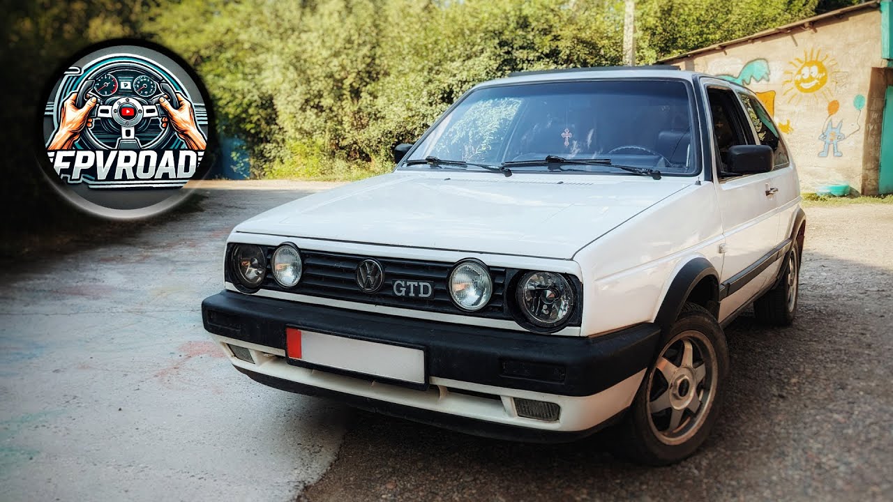 VW Golf MK2 GTD: Turbo Diesel Power and Classic Style | First-Person Driving Experience