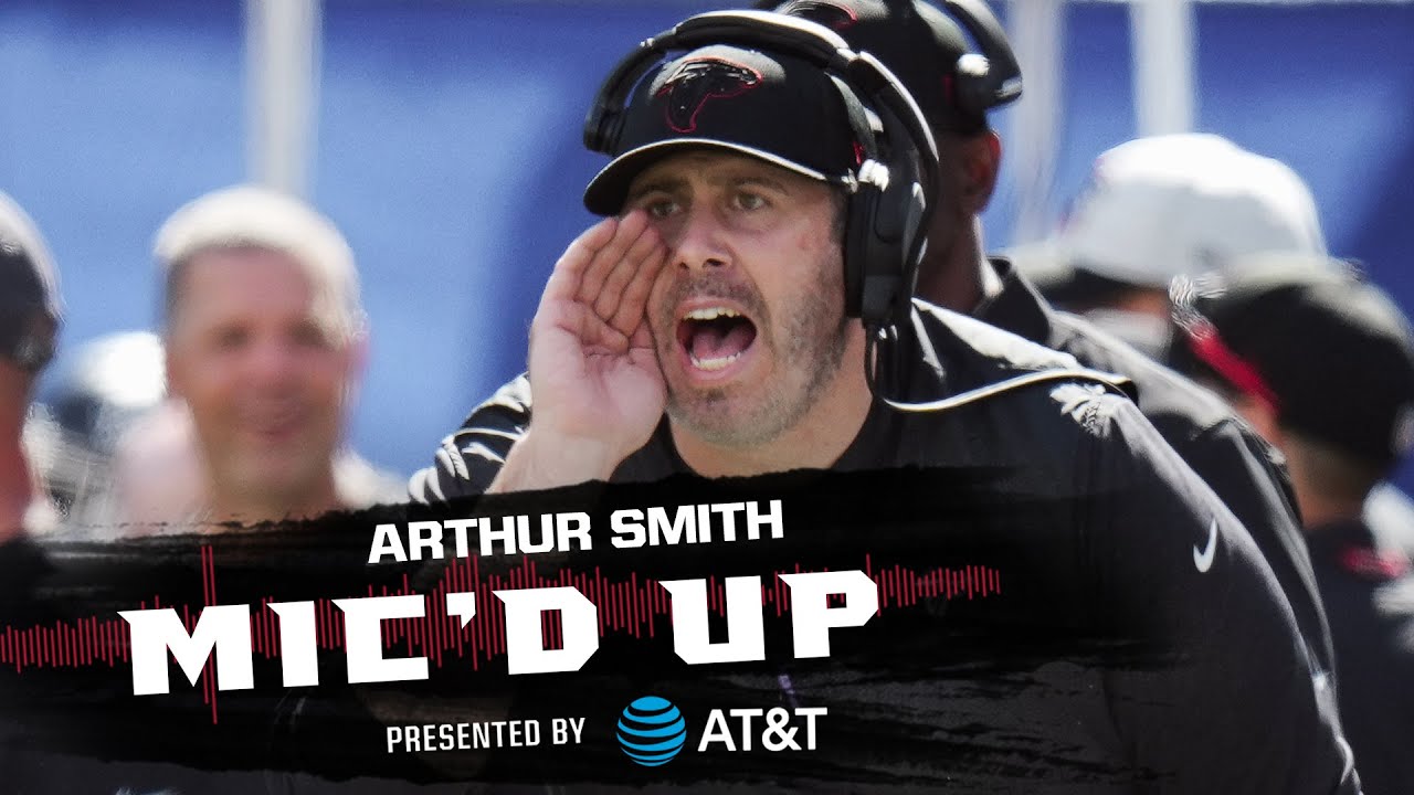 Arthur Smith is Mic'd Up vs Washington Football Team | Atlanta Falcons | NFL