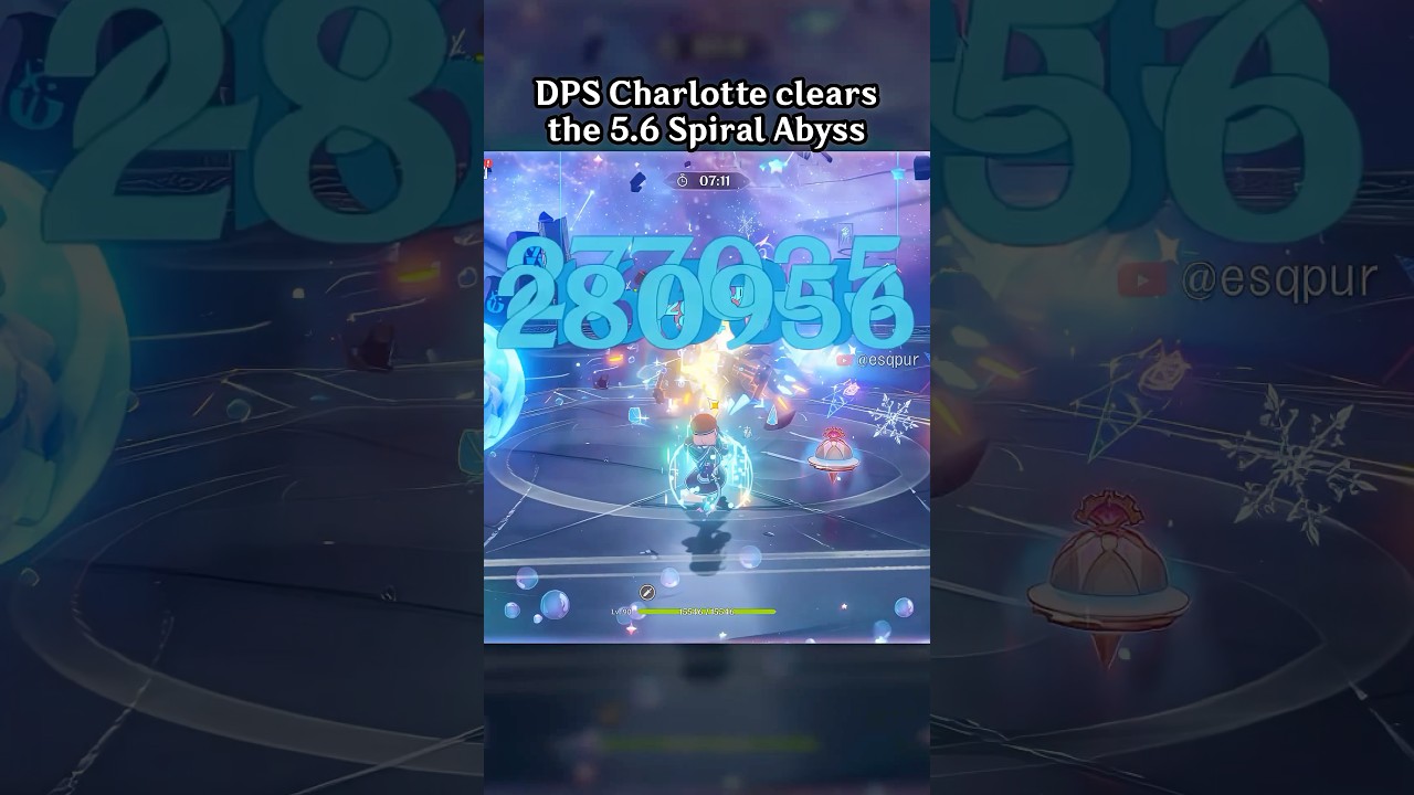 DPS Charlotte Clears the 5.6 Spiral Abyss