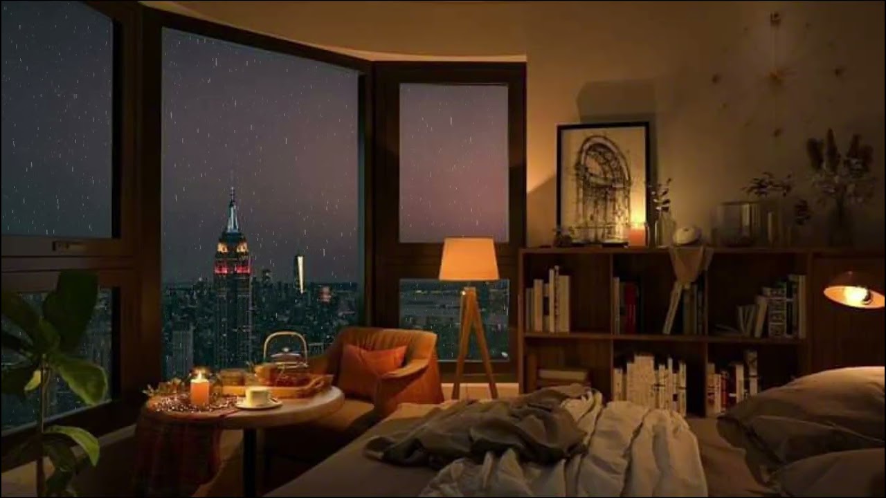 This is the comfort of a quiet rain.