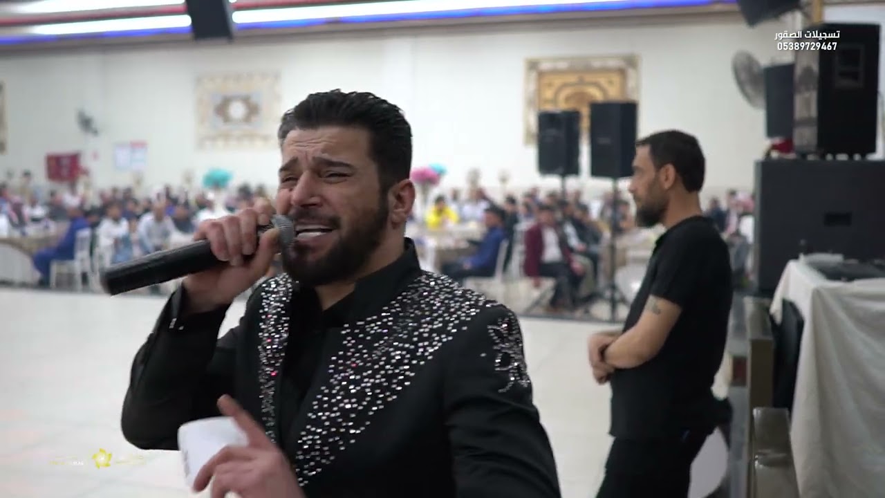 الفنان حميد الفراتي افراح العساسنة زفاف العريس ( عبد الله ) PART 2 || فيديو جار القمر