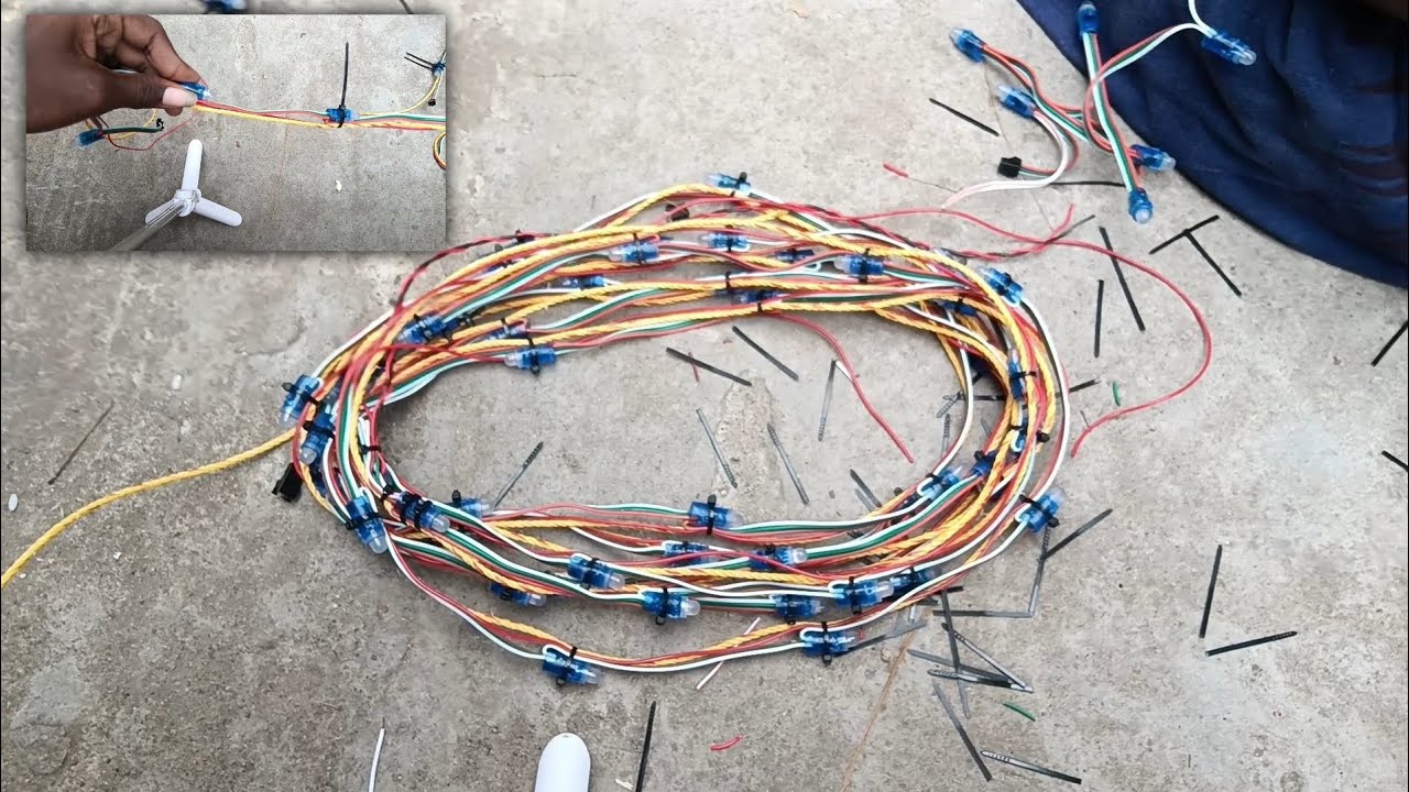 5v RGB PIXEL LED Z TYPE DROP SET MAKING PART 1 | IN தமிழ்💡#sankatech