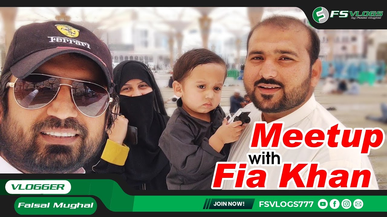 Meetup with Fia Khan Life in Saudi | Meetup with YouTuber Sister #meetup #youtubers @FSVlogs777