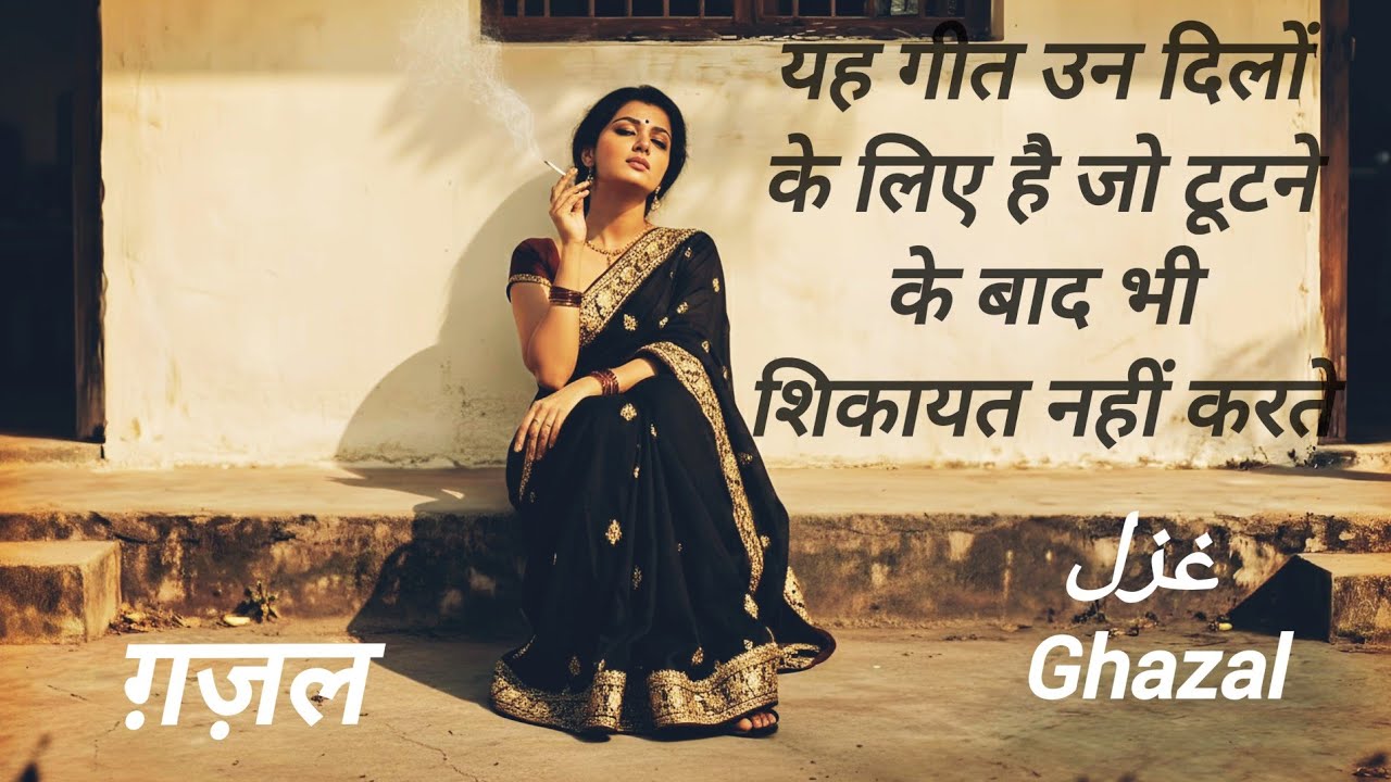 हमसफ़र थे जो पहले, अब ख़ुदा हो गए |sad classical ghazal (female voice)#⃣#soulfulmusic#hindisong 2025