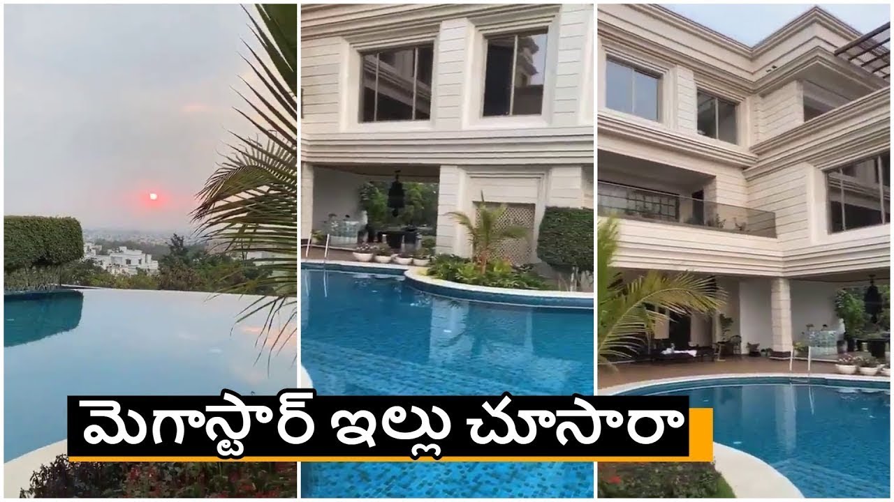 Megastar  New House Inside View || Inside a Celebrity's Home || megastar chiranjeevi || Home Tour ||