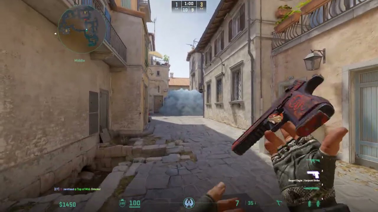 1v3 ninja defuse on inferno