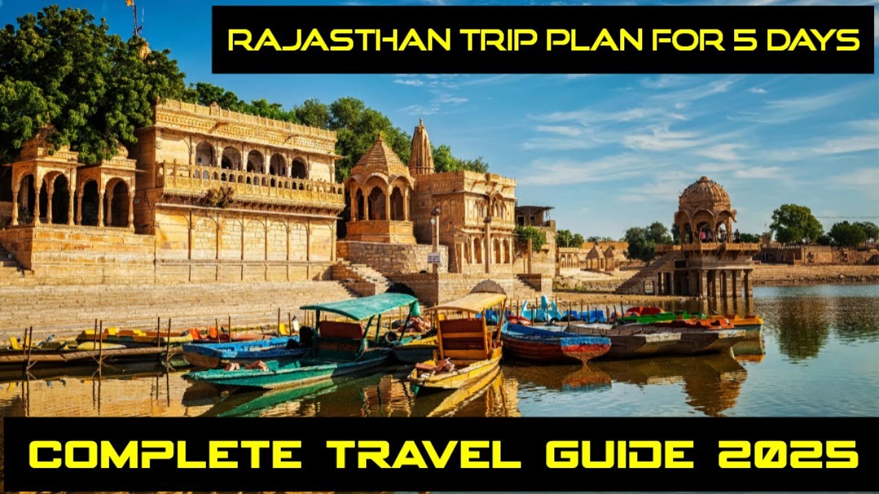 Rajasthan Trip Plan for 5 Days | Complete Travel Guide | Jaipur, Pushkar, Jodhpur, Udaipur Tour