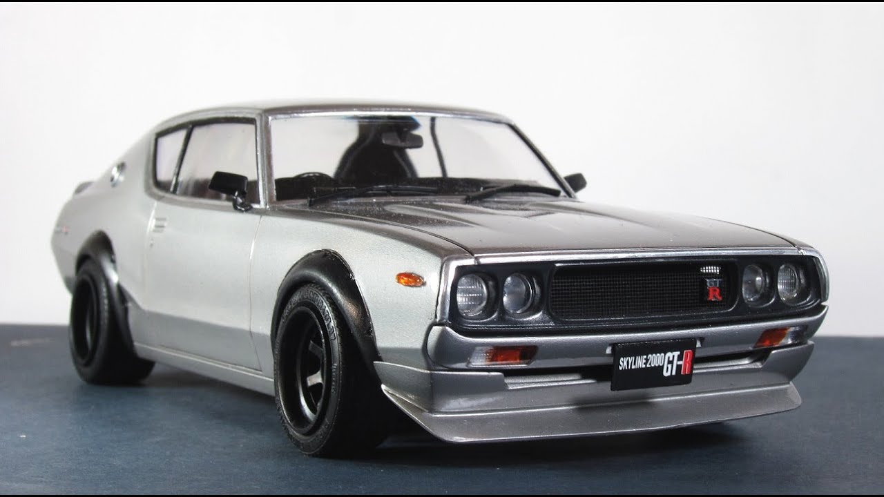 #10 【カーモデル製作記】1/24 日産 スカイライン ケンメリ GT-R / FUJIMI  `73 SKYLINE GT-R Building　English Sub