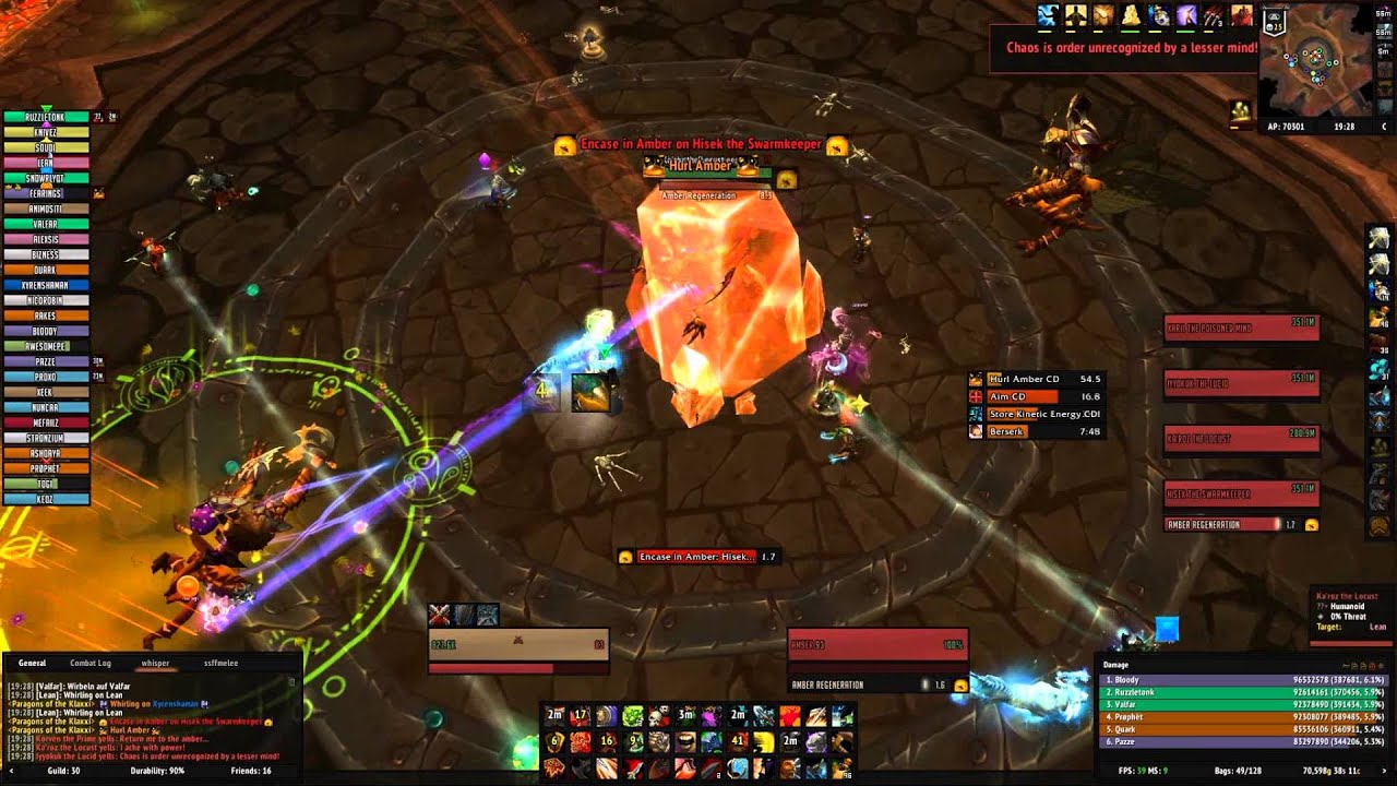 set sail for fail vs Paragons of the Klaxxi HC 25 Man