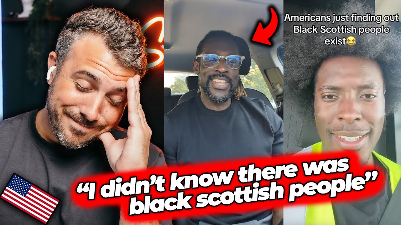 Americans just discovered Black Scottish people exist?!?   What the...