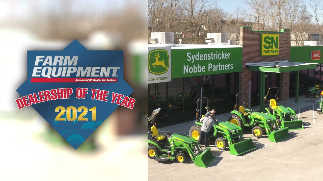 Buy John Deere from the  best in North America-Sydenstricker Nobbe Partners wins Dealer of the Year