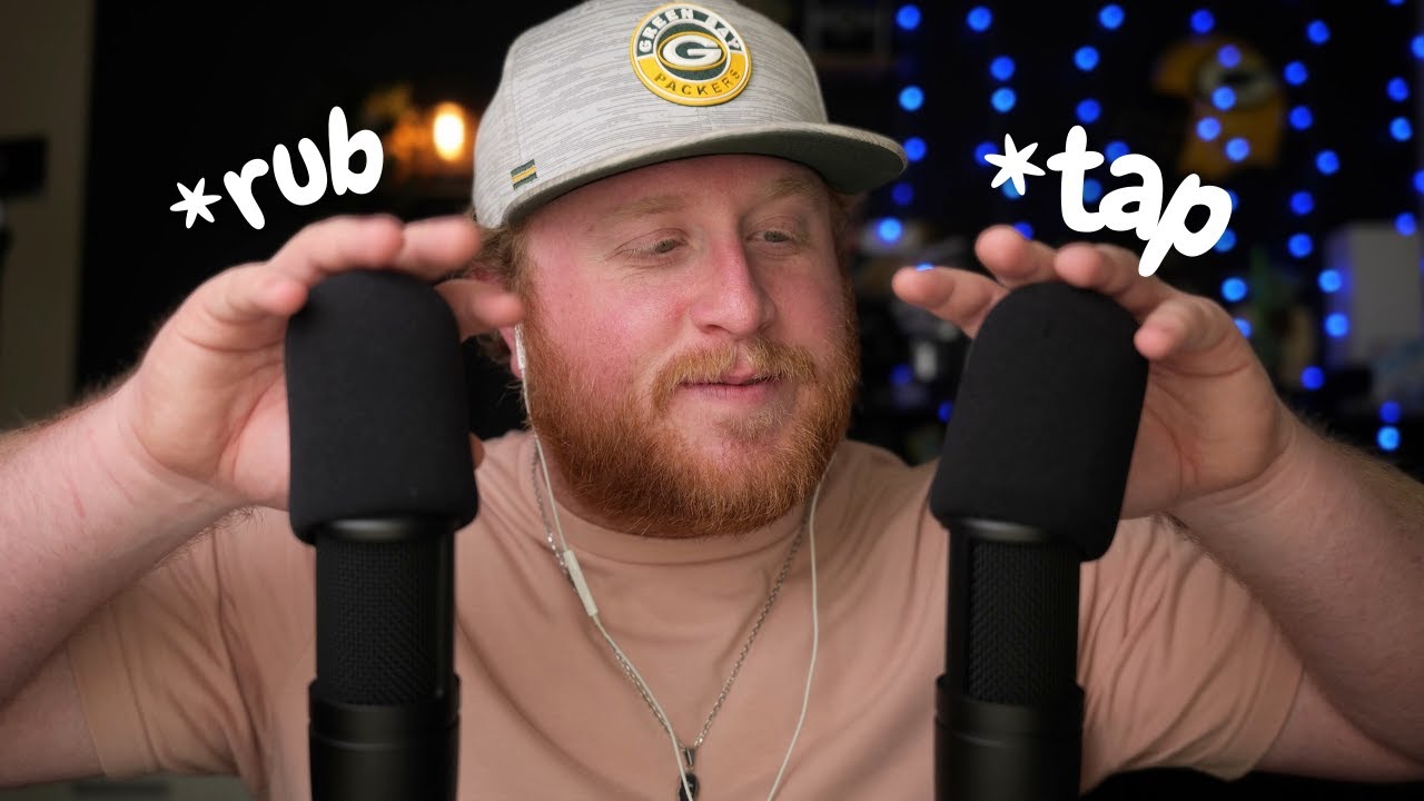 ASMR - Fast and Aggressive Mic Scratching / Tapping (100% Sleep)