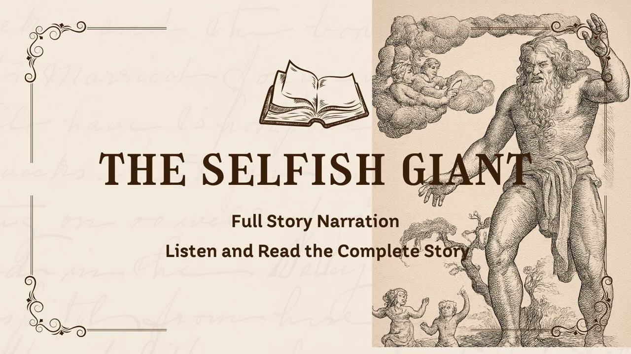 Stories in English 📖 The Selfish Giant | Level B1 Speak & Listen by Reading