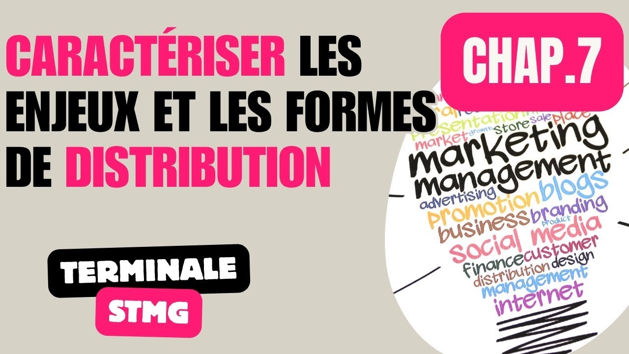 Terminale STMG - MERCATIQUE - Chapitre 7 - Caractériser les enjeux et les formes de distribution