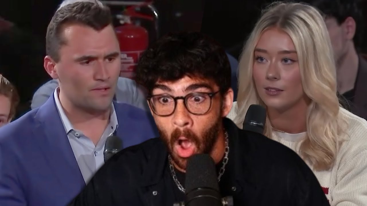 Feminist DESTROYS Charlie Kirk | Hasanabi reacts