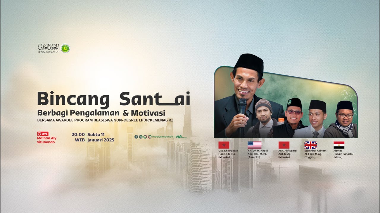 🔴 LIVE || BINCANG SANTAI  BERBAGI PENGALAMAN & MOTIVASI || AWADEE PROGRAM BEASISWA NON-DEGREE LPDP